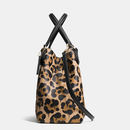 Coach Outlet Edie Shoulder Bag 28 In Wild Beast Print Leather